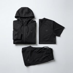 Athletic Training Hoodie and Shorts