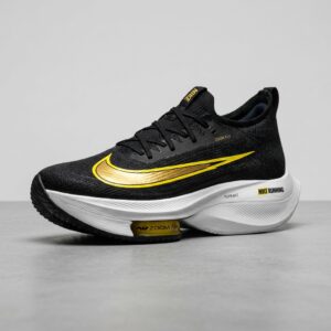 High Performance Black and Yellow Running Shoes